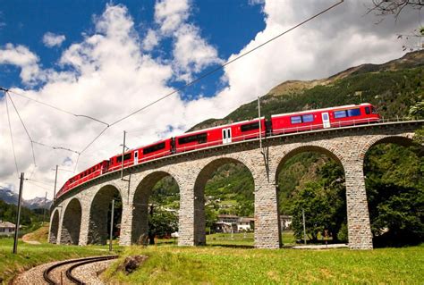 Bernina Express Scenic Train Route | Scenic travel, Scenic train rides, Train route