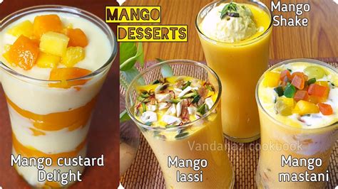 Mango recipes। Mango Dessert recipes। Mango lassi recipe। Mango Mastani ...