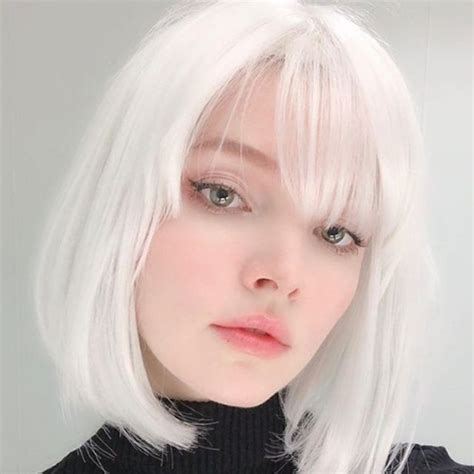 MAIRYS TARGARYEN | Short white hair, Hair color trends, Aesthetic hair