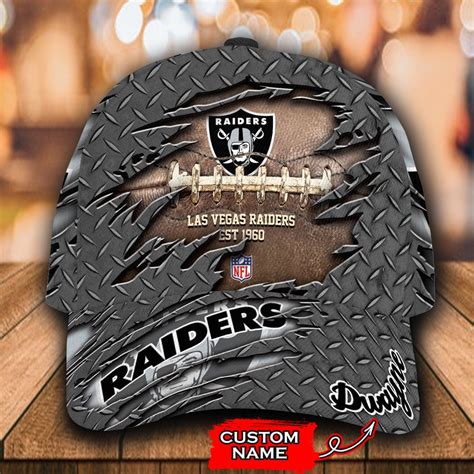 Las Vegas Raiders NFL CAP PERSONALIZED - Raidersfanworld.com