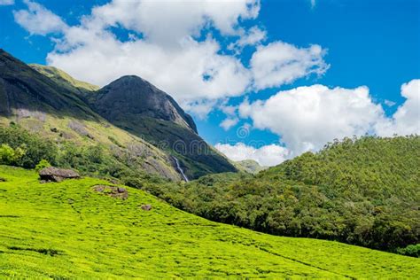 Scenic View Over Eravikulam National Park Waterfalls in Kerala, South India on Sunny Day Stock ...