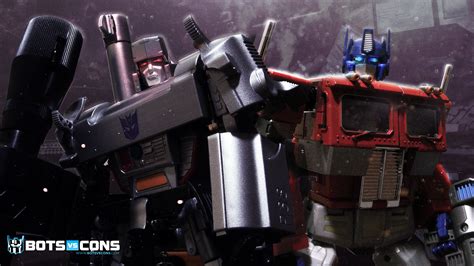 Megatron & Optimus Prime Transformers Wallpaper