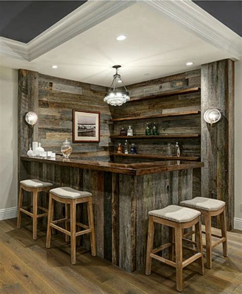 Building Corner Bar For Small Spaces | Home bar designs, Bars for home ...