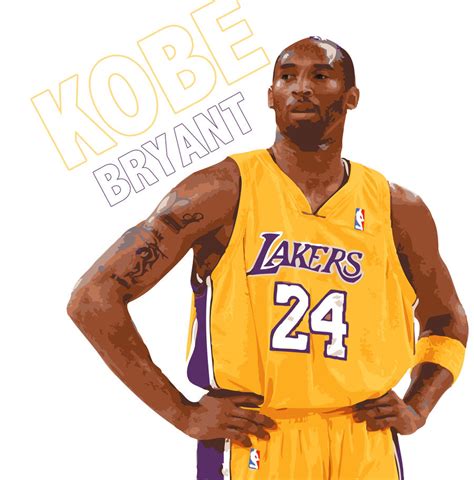 Kobe Bryant Vector by ito305 on DeviantArt