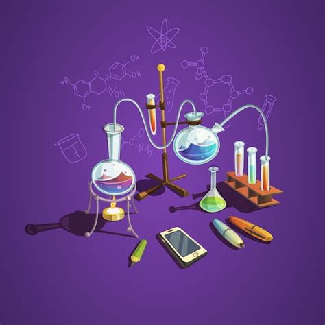 Free Vector | Chemistry science concept