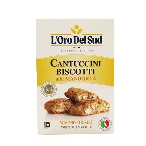 L'Oro Del Sud Cantuccini Biscotti With Almonds – Manzo Food Sales