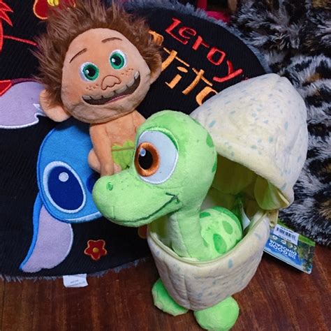 Combo Disney Pixar The Good Dinosaur Arlo in egg - Spot Plush ! | Shopee Việt Nam