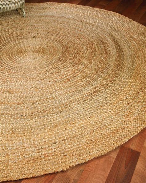 Braided Round Jute Rugs Woven Rug Natural Fiber Circle Rug - Etsy