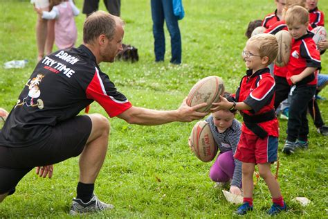 Outdoor kids sports club for 2 to 8 year olds — TRY TIME KIDS RUGBY