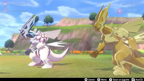 Fusion Dialga x Palkia [Pokemon Sword & Shield] [Mods]