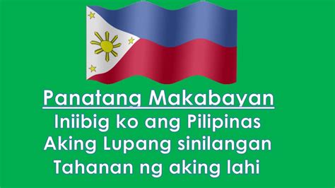 Panatang Makabayan