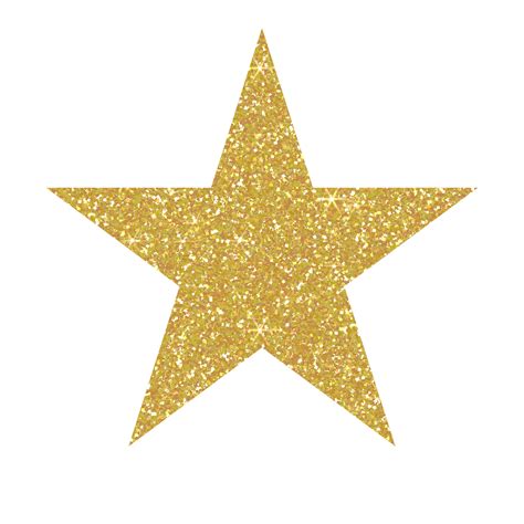 Gold Star Transparent Background