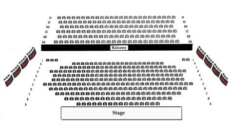 Briar Street Theater Seating Map | Elcho Table