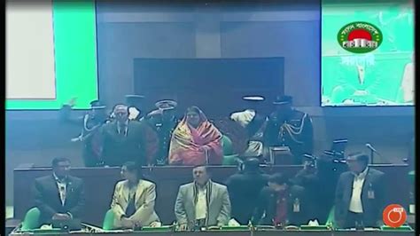 National Anthem of Bangladesh performed in the National Parliament ...