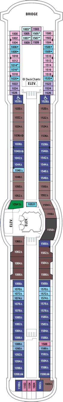 Royal Caribbean Brilliance of the Seas Deck Plans: Ship Layout, Staterooms & Map - Cruise Critic