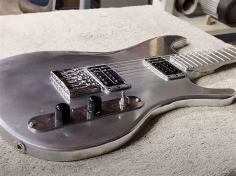 YouTuber builds guitar from 1,000 aluminium cans – here's how it sounds