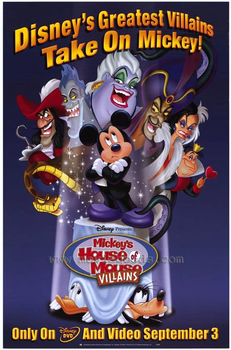 Mickey's House of Villains (2002 Direct-to-DVD and Video Movie ...