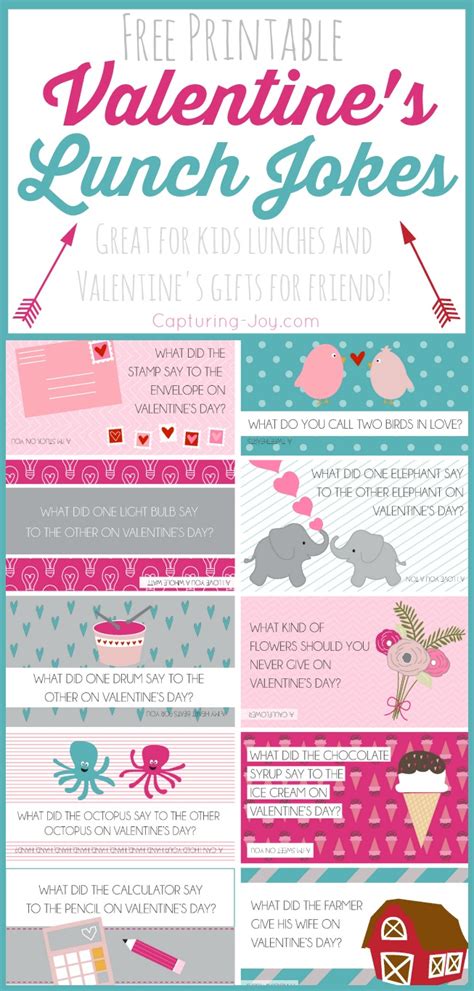 Valentine Jokes | Printable Valentine Jokes for Kids | Kristen Duke