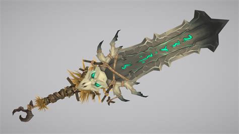 Drustvar sword - World of warcraft weapon - 3D model by anoukdks ...