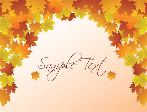 Autumn Vector Background Vector Art & Graphics | freevector.com