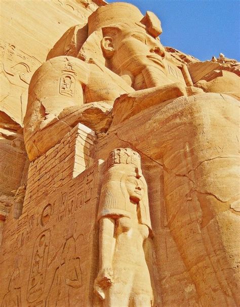 Abu Simbel Ancient Egyptian Statues, Egyptian Art, Ancient Artifacts ...