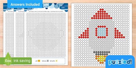 Space Pixel Art Colouring Puzzle | Twinkl Puzzled - Twinkl