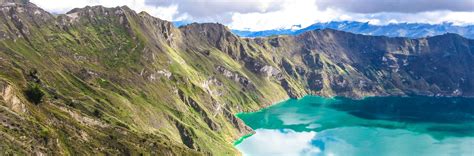 Quilotoa Crater Lake - Flying and Travel