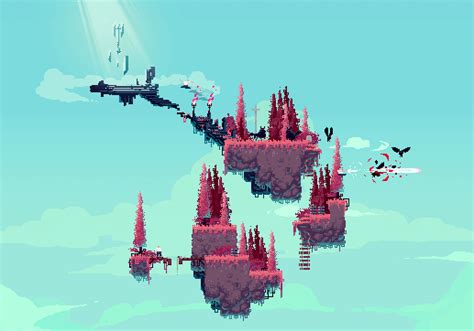 Path to the Sky | Pixel art landscape, Pixel art characters, Cool pixel art