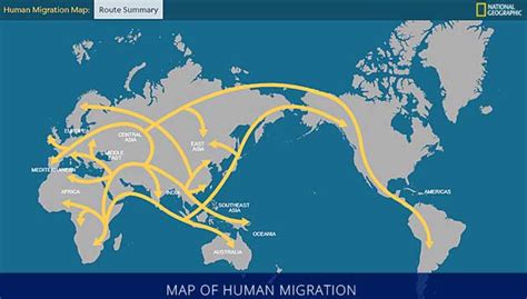 Map of Human Migration | Inter Press Service