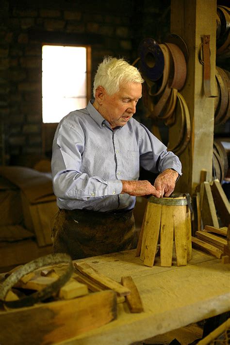 Cooper-making-barrel - Brown Ink Geelong, Ballarat, Torquay