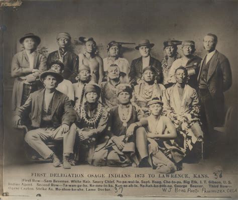 Osage Indian Delegation - The Gateway to Oklahoma History