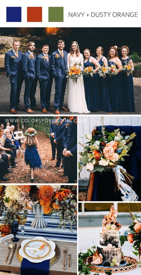 18 October Wedding Colors for 2024 Fall Wedding 🍂