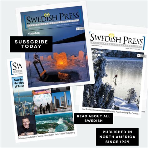 Swedish Press – Nya Svenska Pressen | Est. 1929