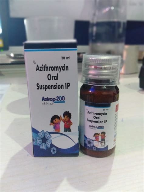 Farlex Pharmaceuticals Azithromycin Oral Suspension IP, Rs 95/bottle | ID: 10803866962