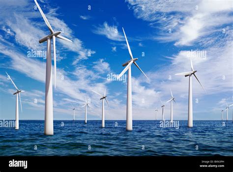 Offshore Wind Farm, UK Stock Photo - Alamy