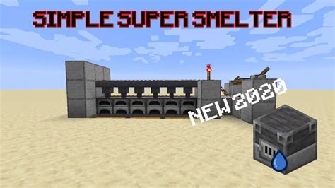 How to build a SIMPLE SUPER SMELTER *NEW 2020* #1 - YouTube