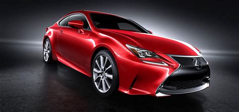 Lexus RC Coupe Getting New Red Paint Color - autoevolution