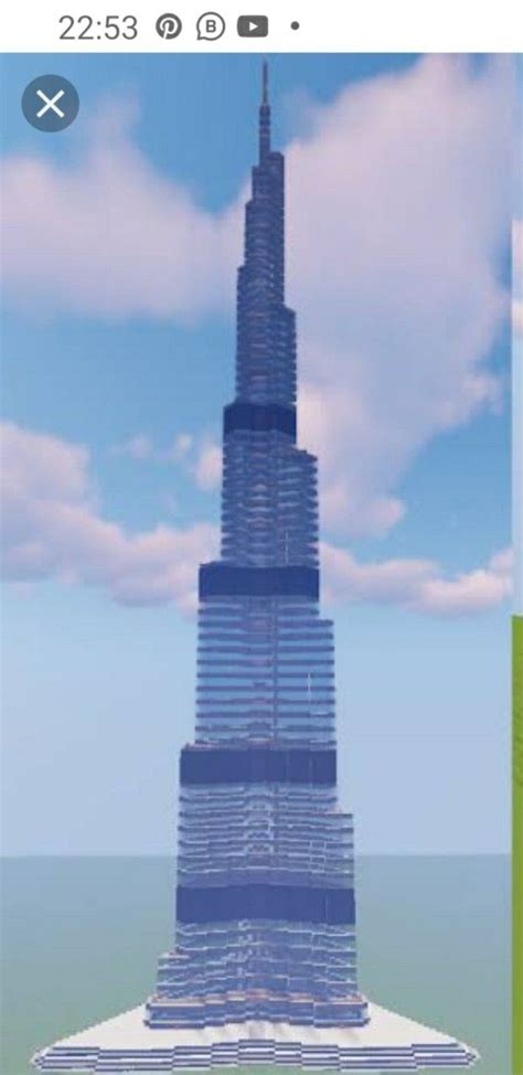 The Majestic Minecraft Burj Khalifa