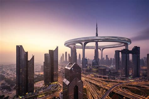 Downtown Circle: A futuristic ring around Dubai’s Burj Khalifa | CNN