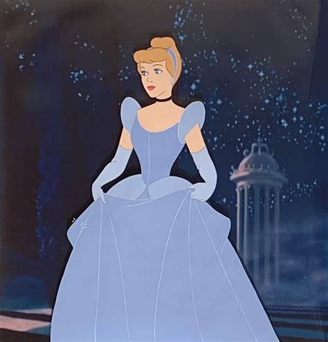 Animation Collection: Original Production Animation Cel of Cinderella from "Cinderella," 1950