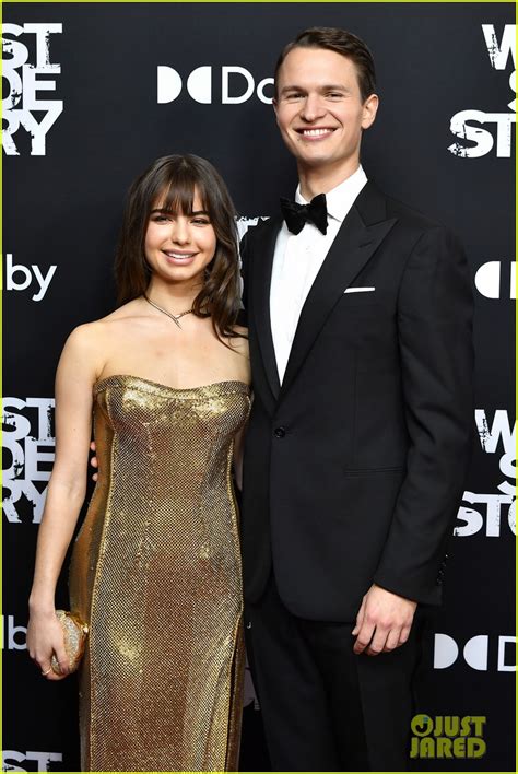 Ansel Elgort Brings Longtime Girlfriend Violetta Komyshan to 'West Side Story' Premiere: Photo ...