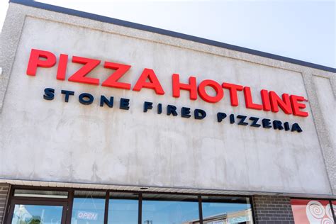 Pizza Hotline menu in Winnipeg, Manitoba, Canada