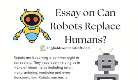 Essay on Can Robots Replace Humans? - EnglishGrammarSoft