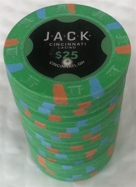 Barrel of Jack Casino $25 Paulson Poker Chips - Apache Poker Chips