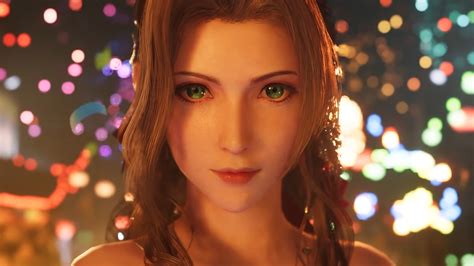 Download Aerith Gainsborough Video Game Final Fantasy VII Remake 4k Ultra HD Wallpaper
