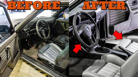 Here's How I Made The Interior of My 31 Year Old BMW E30 Look Modern Again On A Budget (PART 1 ...