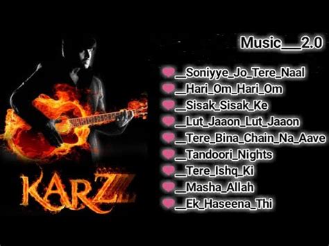 Karz movies songs 💖 Audio Jukebox 💖 Bollywood movie song 💖 romantic ...