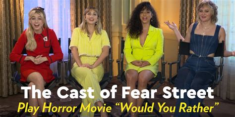 The Cast of Fear Street Play "Would You Rather" | Video | POPSUGAR ...