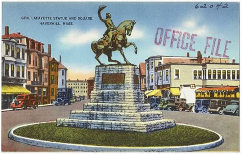 General Lafayette Statue and Square, Haverhill, Mass. - Digital Commonwealth