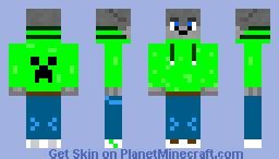 Wolf Hoodie Minecraft Skin